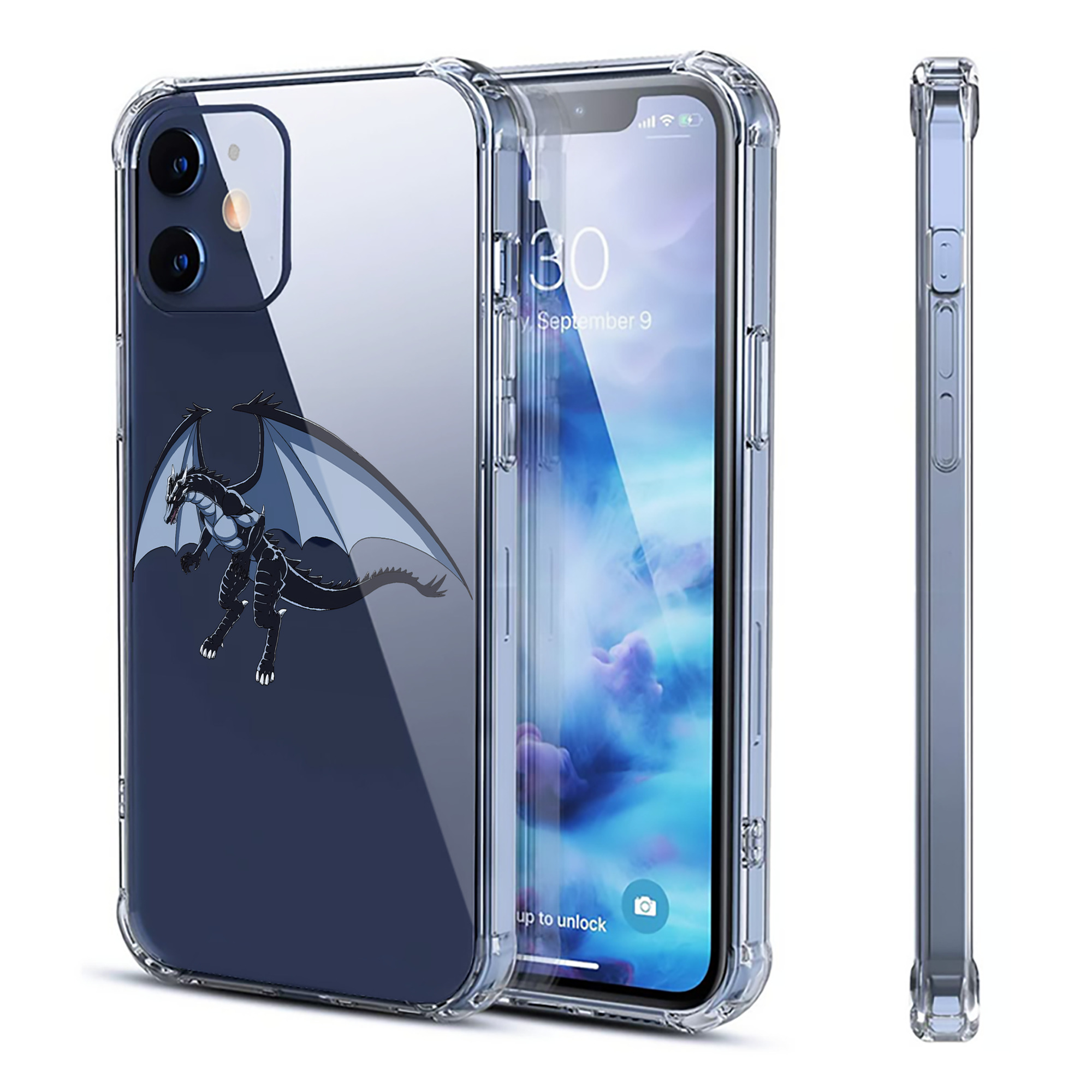（画像用） 転スラ Regarding Reincarnated to Slime 【iPhone 12シリーズ対応】透明スマホケース（クリアソフトケース）